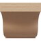 Ekena Millwork 10"W x 10"D x 10"H Wide Van Buren Rough Cedar Woodgrain TimberThane Corbel, Primed Tan CORUR10X10X10VANRCPR - alternate 2